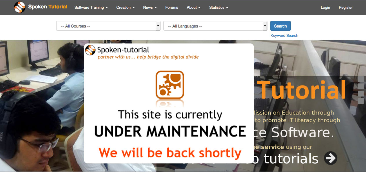 Website Under Maintenance